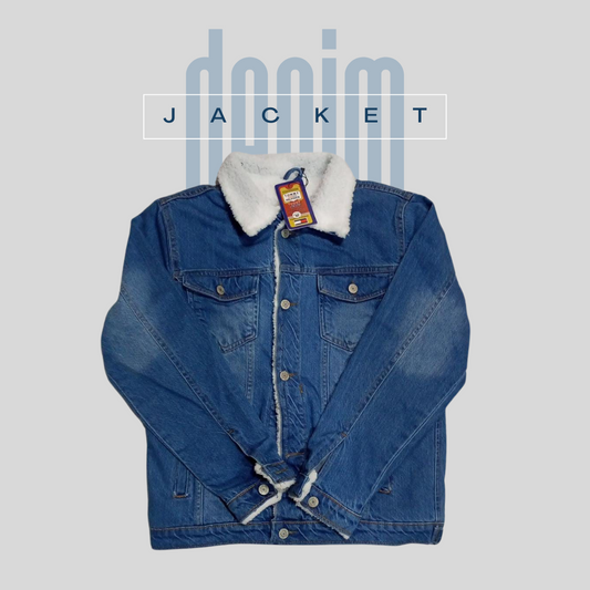 DENIM JACKET - SKY BLUE