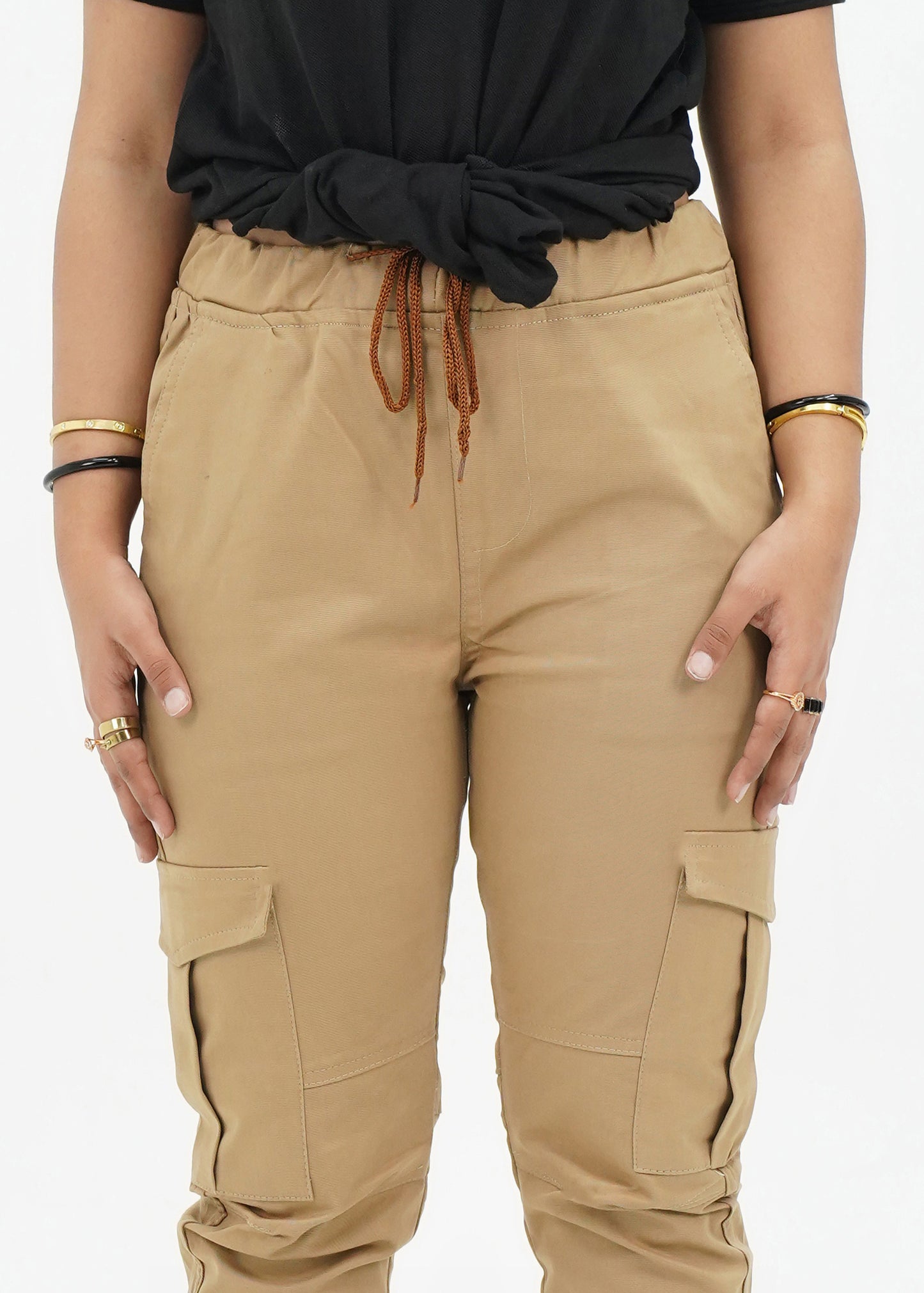 WOMEN CARGO - Khaki